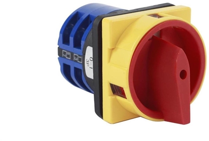 Picture of cznik krzywkowy 0-1 25A 3P tablicowy na kódk IP65 / LW25 0-1 3P TRG