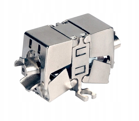 Picture of cznik modularny RJ45 kat. 6A STP metal