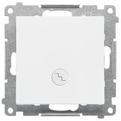 Изображение Kontakt-Simon cznik schodowy Kontakt-Simon 55 TW6L.01/111 z podwietleniem LED podwietlenie jak w czniku pojedynczym modu 10 AX, 250V~, szybkozcza biay mat