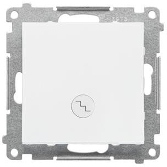 Изображение Kontakt-Simon cznik schodowy Kontakt-Simon 55 TW6L.01/111 z podwietleniem LED podwietlenie jak w czniku pojedynczym modu 10 AX, 250V~, szybkozcza biay mat