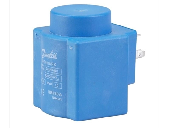 Picture of Danfoss Cewka BB 230AS do zaworu elektromagnetycznego, moc cewki: 10W napicie zasilania: 230V AC 018F7351