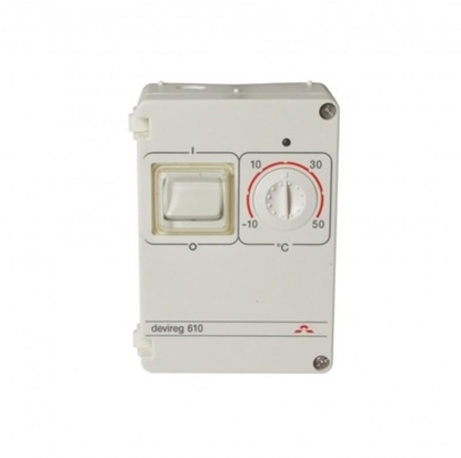 Изображение Danfoss Termostat DEVIREG-610 natynkowy hermetyczny IP44 140F1080