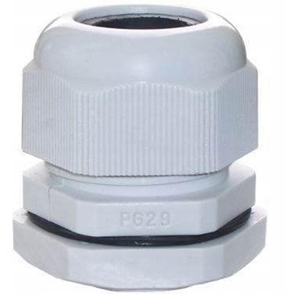 Attēls no Degson Dawnica kablowa 18-25mm IP67 gwint calowy jasnoszara PG29