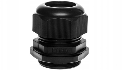 Picture of Dawnica kablowa poliamidowa PG36 IP68 DP 36/H BK czarna E03DK-01030300701