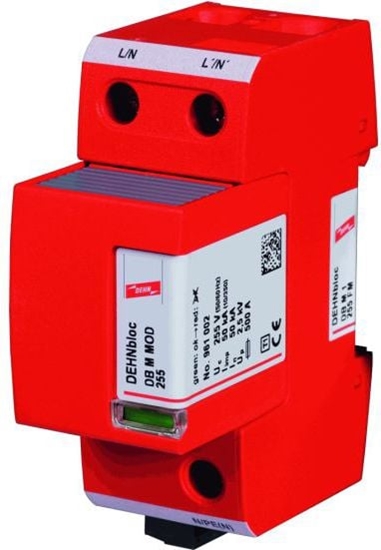 Picture of Dehn Ogranicznik przepi Typ B 1P 50kA 2.5kV (961125)