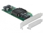 Изображение Delock PCI Express x8 Card to 4 x internal SFF-8643 NVMe - Low Profile Form Factor