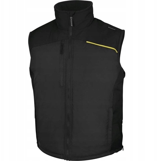 Picture of Delta Plus kamizelka z poliestru pongee pokrytego PVC, kolor: czarny, rozmiar: 3XL / FIDJI3