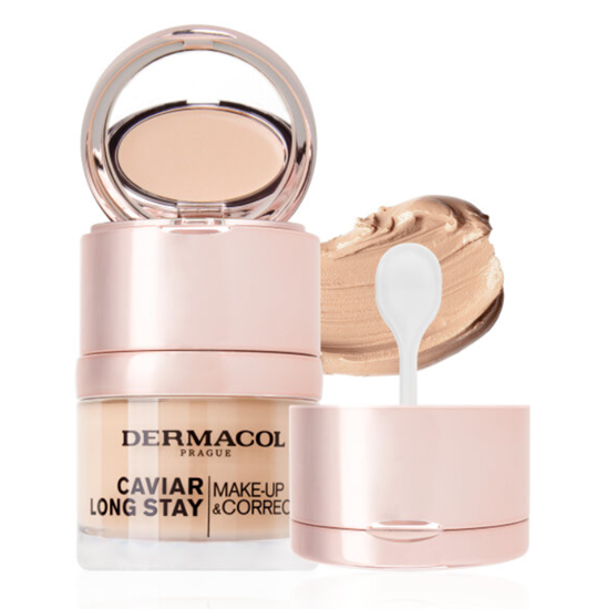 Изображение Dermacol Caviar Long Stay Make-Up & Corrector 1 Pale 30ml