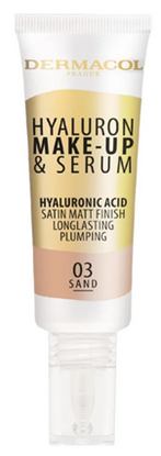 Изображение Dermacol Hyaluron Make-up & Serum 03 Sand 25 g