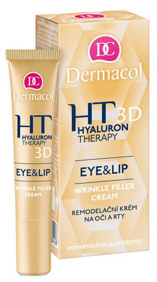 Picture of Dermacol Hyaluron Therapy 3D Eye & Lip Cream 15 ml