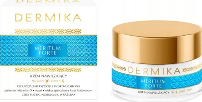 Picture of Dermika Meritum Forte Krem nawilajcy na dzie i noc 50ml