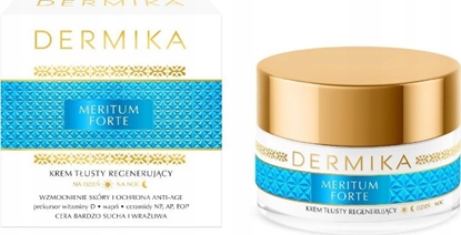 Picture of Dermika Meritum Forte Krem tusty regenerujcy na dzie i noc 50ml