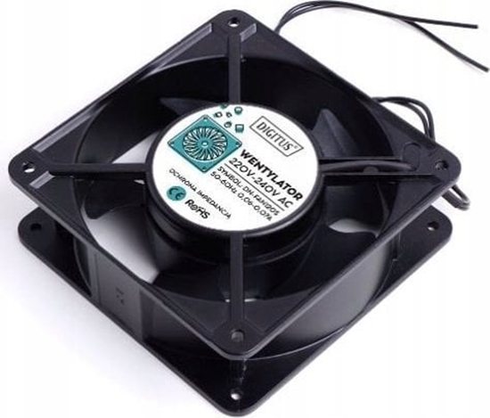 Изображение Digitus Wentylator 220V AC 38mm oysko lizgowe DN-FAN120S