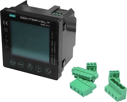 Изображение Doktorvolt Wielofunkcyjny wskanik parametrów sieci Jednofazowy i trójfazowy 3x230V / 400V AC DMM-5T-2 Doktorvolt 3028