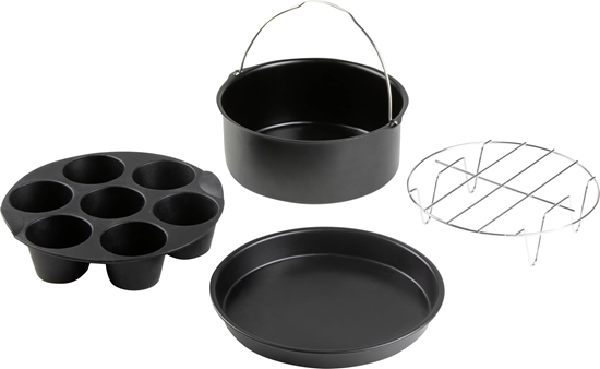 Picture of Domo 167 Zestaw akcesoriów do frytkownicy beztuszczowej AIRFRYER 4 szt.