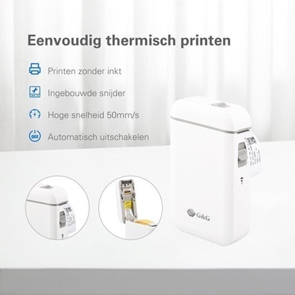 Picture of Drukarka etykiet G&G Urzdzenie do etykietowania na etykiety 15mm