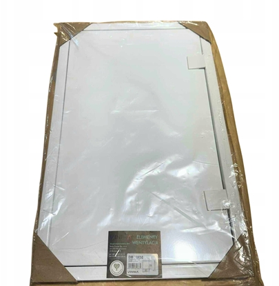 Attēls no Drzwiczki rewizyjne metalowe biae 300X500 z plastikowym uchwytem DM30X50