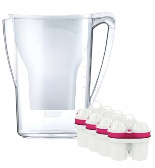 Picture of Dzbanek filtrujcy BWT Dzbanek filtrujcy wod Aqualizer Home 2.7L Biay manualny + 4 wkady magnezowe