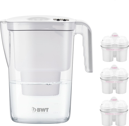 Picture of Dzbanek filtrujcy BWT Vida biay + 3x wkad