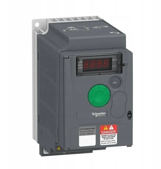 Изображение Easy Altivar Przemiennik czstotliwoci 310 0.37kW 3f 380...460V bez filtra EMC IP 20 ATV310H037N4E