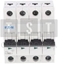 Изображение EATON (MB) Wycznik nadprdowy 4P B 63A 6kA AC PL6-B63/4 166506
