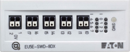Picture of Eaton Modu wej cyfrowych 8 wej 24V DC SmartWire-DT EU5E-SWD-8DX 116381