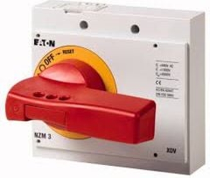 Attēls no Eaton Napd bezporedni czerwono-óty z blokad NZM4-XDVR (266610)