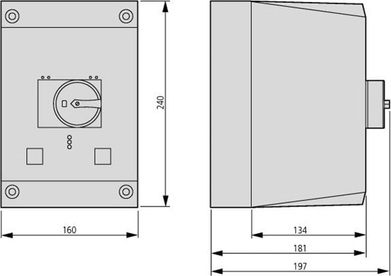 Picture of Eaton Obudowa wycznika silnikowego IP65 natynkowa CI-K4-PKZ4-G (225524)