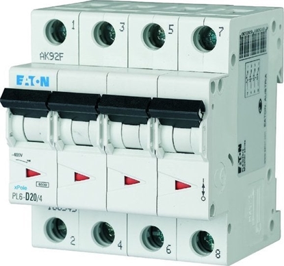 Attēls no Eaton PL6-C20/4 WY.NADPRDOWY 6KA