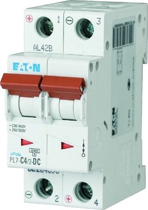 Attēls no Eaton PL7-C4/2-DC WY.NADPRDOWY 10KA DC