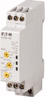 Attēls no Eaton Przekanik czasowy ETR2-69 1P 3A 0,05sek - 100h 24  240V AC, 24  48V DC wielofunkcyjny (262689)