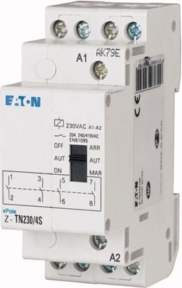 Attēls no Eaton Przekanik instalacyjny 20A 4Z 230V AC Z-TN230/4S (265579)