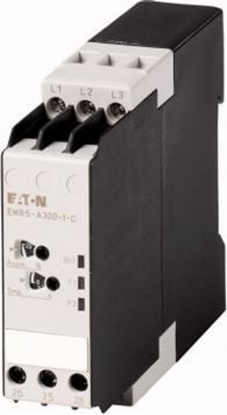 Attēls no Eaton przekanik kolejnoci, zaniku i asymetrii faz, kontrola nad-/podnapiciowa 2P 0,1-30sek 400V AC EMR6-W400-M-1 (184778)