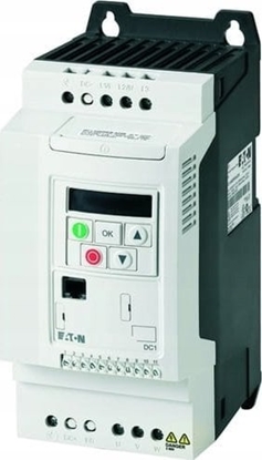 Attēls no Eaton Przemiennik czstotliwoci 2,2kW Uwe=3x400V Uwy=400V/5,8A IP20 DC1-345D8FB-A20CE1 185752