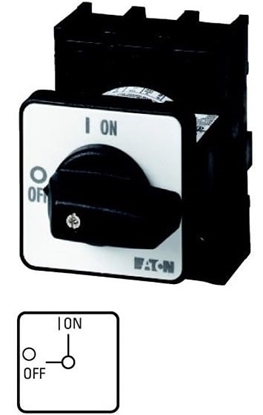Attēls no Eaton Rozcznik On/Off P1-32/E 0-1 3P 32A 079065
