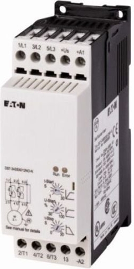 Picture of Eaton Softstart 3-fazowy 400VAC 9A 4kW/400V Uc=24V AC/DC DS7-340SX009N0-N (134910)