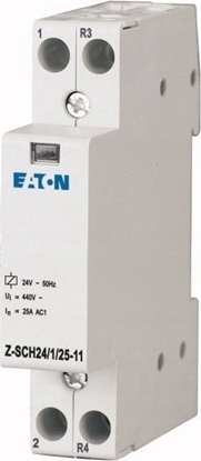 Attēls no Eaton Stycznik instalacyjny Z-SCH 1MU 1Z+1R 24VAC 193888