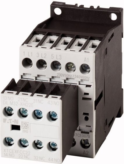 Picture of Eaton Stycznik mocy 12A 3P 230V AC 2Z 2R DILM12-22 (106362)