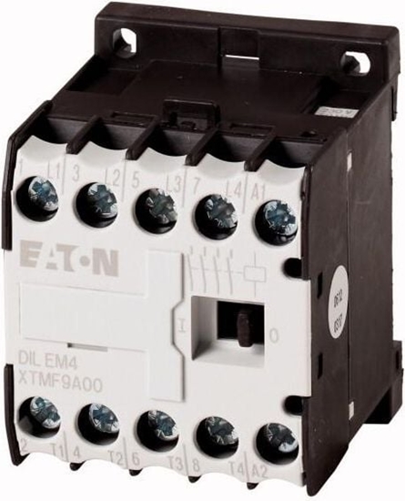 Picture of Eaton Stycznik mocy 9A AC-1 4P 24VDC 0Z 0R DILEM4-G (012701)