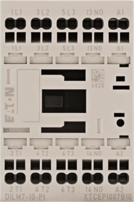 Attēls no Eaton Stycznik mocy DILM 3-biegunowe 380 V 400 V 3 kW 1Z 24 V DC zaciski sprynowe Push-In 199223
