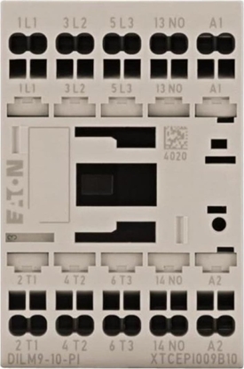 Attēls no Eaton Stycznik mocy DILM 3-biegunowe 380 V 400 V 4 kW 1Z 24 V DC zaciski sprynowe Push-In 199233