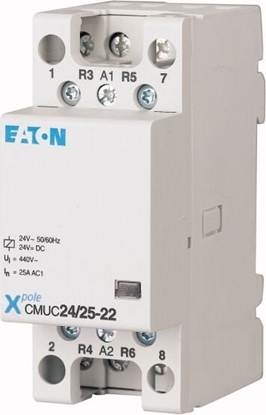 Attēls no Eaton Stycznik moduowy 25A 3Z 1R 24V AC/DC CMUC24/25-31 (137400)