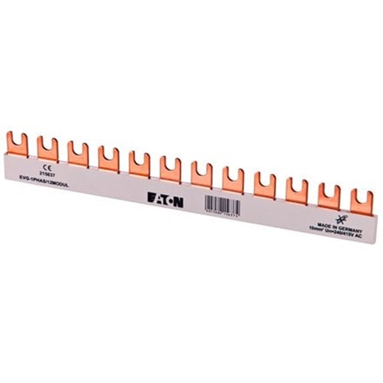Picture of Eaton Szyna czeniowa EVG-3PHAS/20MODUL 3P 63A 10mm2 widekowa 285383