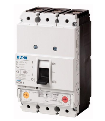 Attēls no Eaton Wycznik mocy NZMN1-M63 3-biegunowy 50kA 63A - 265720