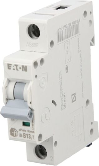 Picture of Eaton Wycznik nadprdowy 1P B 13A 6kA AC xPole Home HN-B13/1 194820
