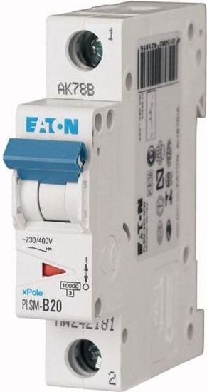 Picture of Eaton Wycznik nadprdowy 1P B 20A 10kA AC PLSM B20-MW (242181)
