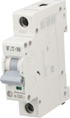 Attēls no Eaton Wycznik nadprdowy 1P C 63A 6kA AC xPole Home HN-C63/1 194837