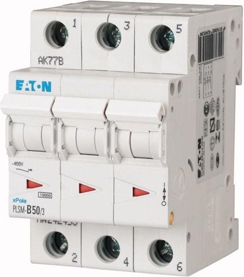 Picture of Eaton Wycznik nadprdowy 3P C 50A 10kA AC PLSM C50/3-MW (242479)