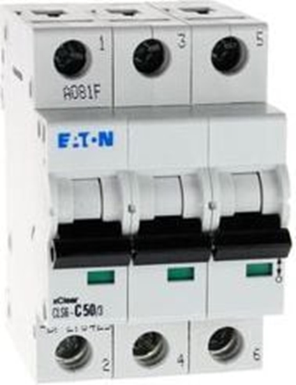 Picture of Eaton Wycznik nadprdowy 3P K 50A 15kA AC FAZ K50/3 (278916)