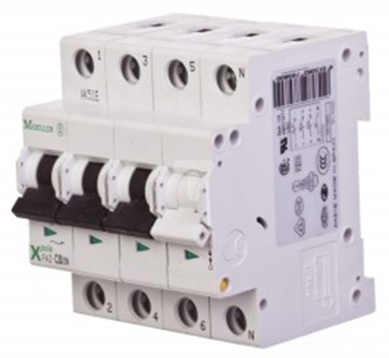 Picture of Eaton Wycznik nadprdowy FAZ-C16/3N 3+N C 16A 15kA 278975